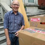 Barry En Coreen se trek buite Norton huis