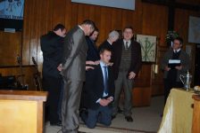 Predikante van omgewing met die handoplegging