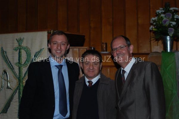 JZ by sy pa ds Jurgens de Jager en dr Tinus Benadé