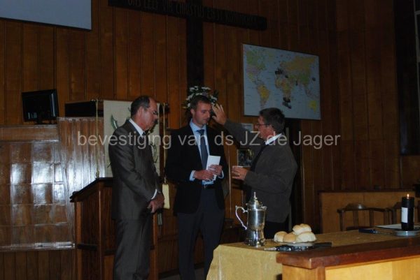 ds Jurgens de Jager seën dr Tinus en ds JZ