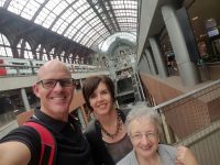 Henk en Suzette saam met Drienie Lombard